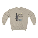Load image into Gallery viewer, Let&#39;s Go Camping Crewneck Sweatshirt
