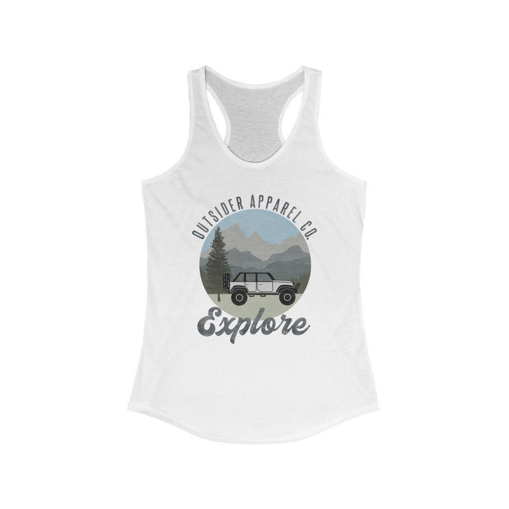 Off-Road Anywhere Mountain Edition Women's Racerback Tank