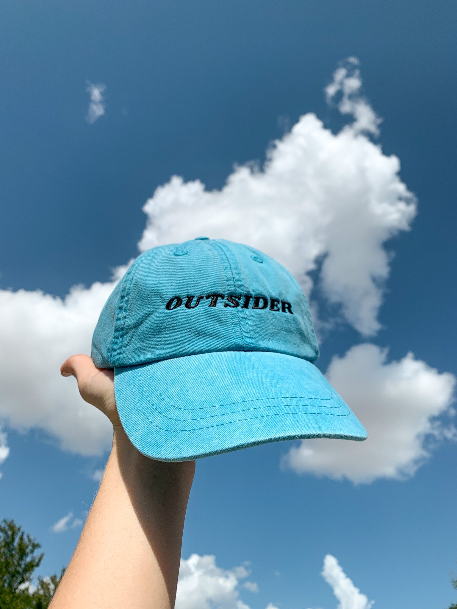 Outsider Hat- Caribbean Blue