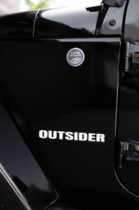 OUTSIDER Car Decal