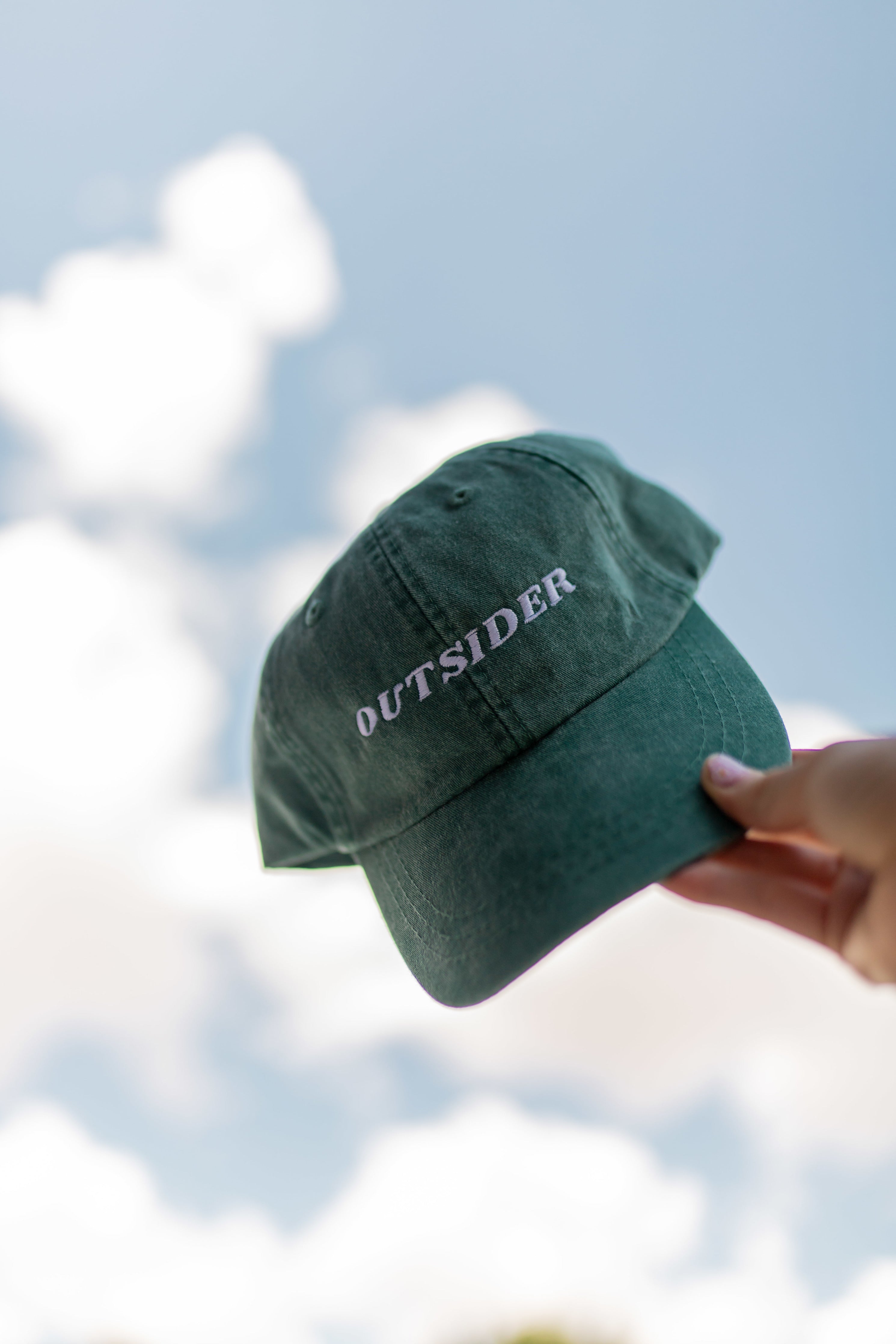 Outsider Hat- Forest Green